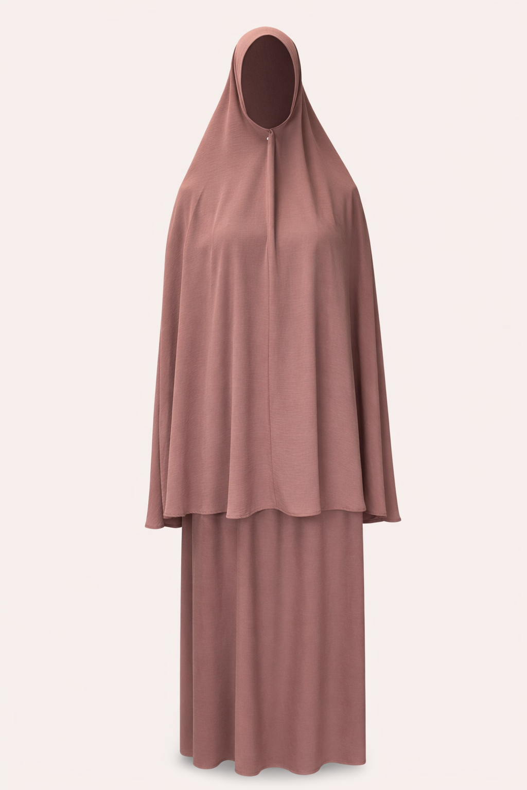 Jazz Khimar set - Powder pink