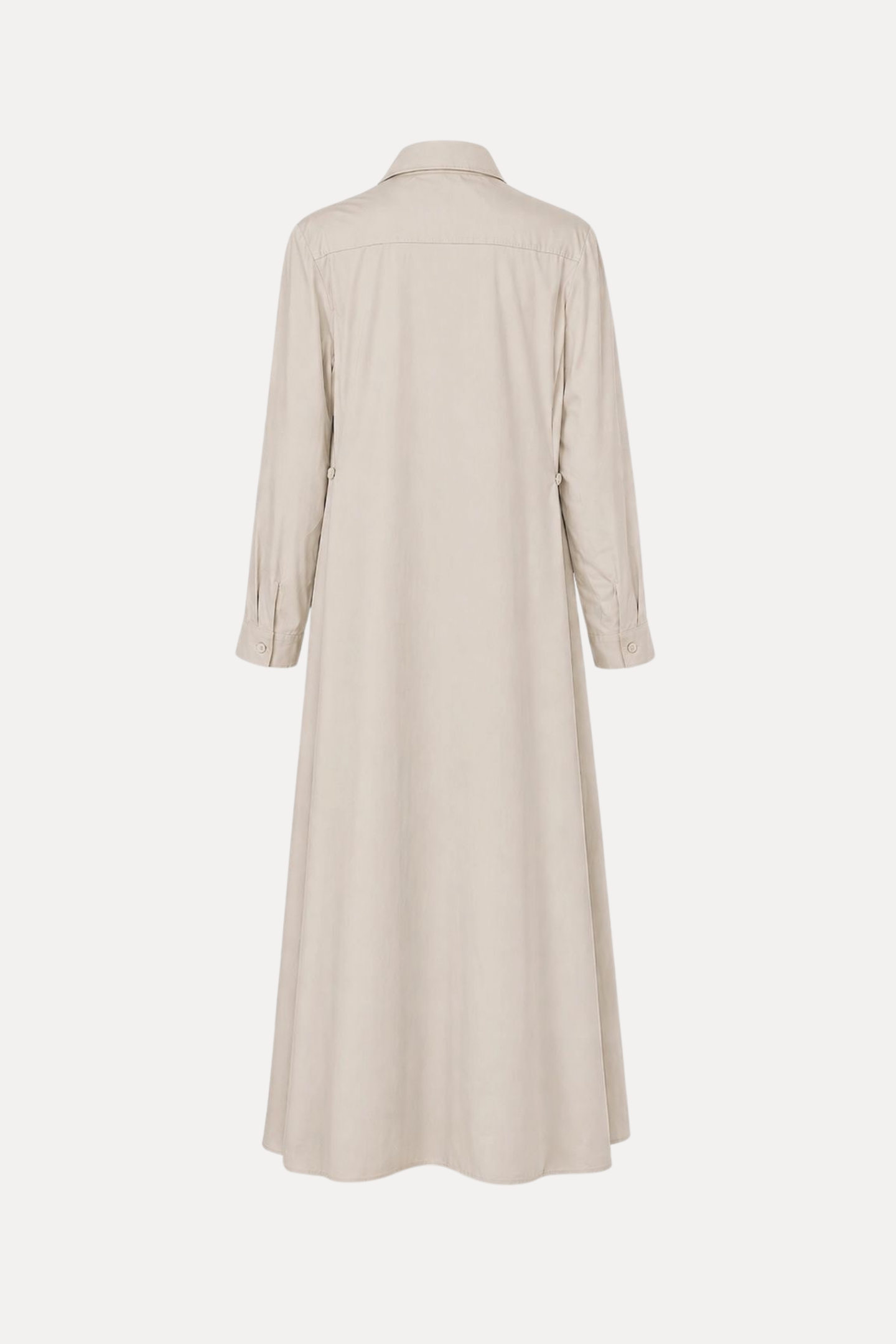Cotton blouse dress - Beige