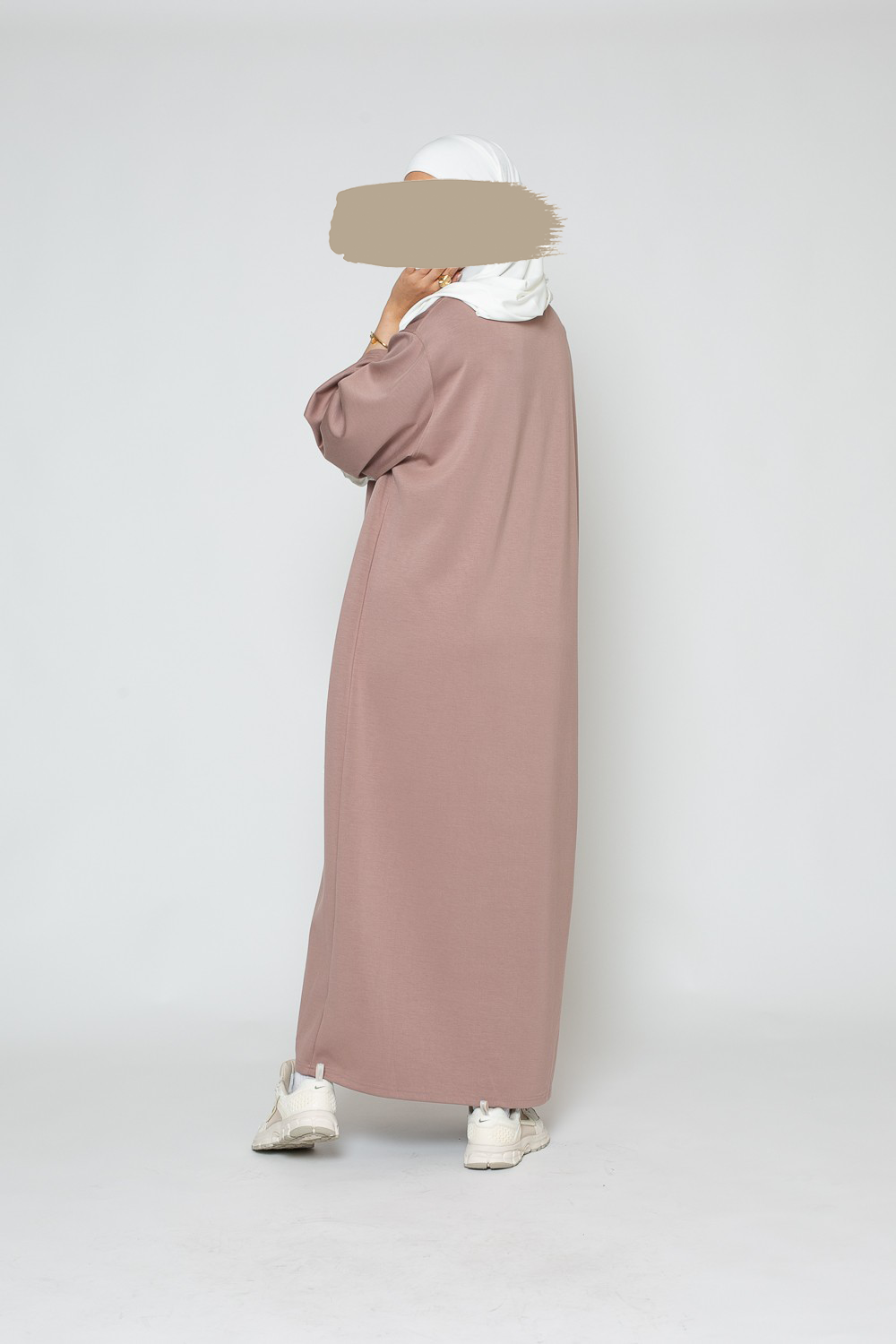 Sweater dress - Taupe pink - Hijab Boutique