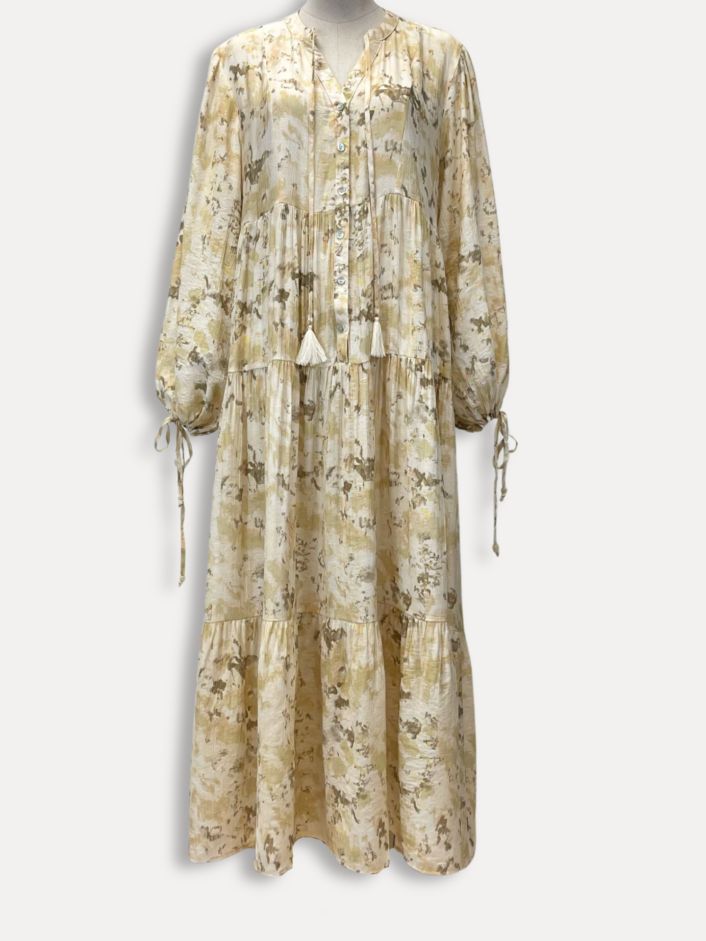 Summer maxidress - Soft Yellow