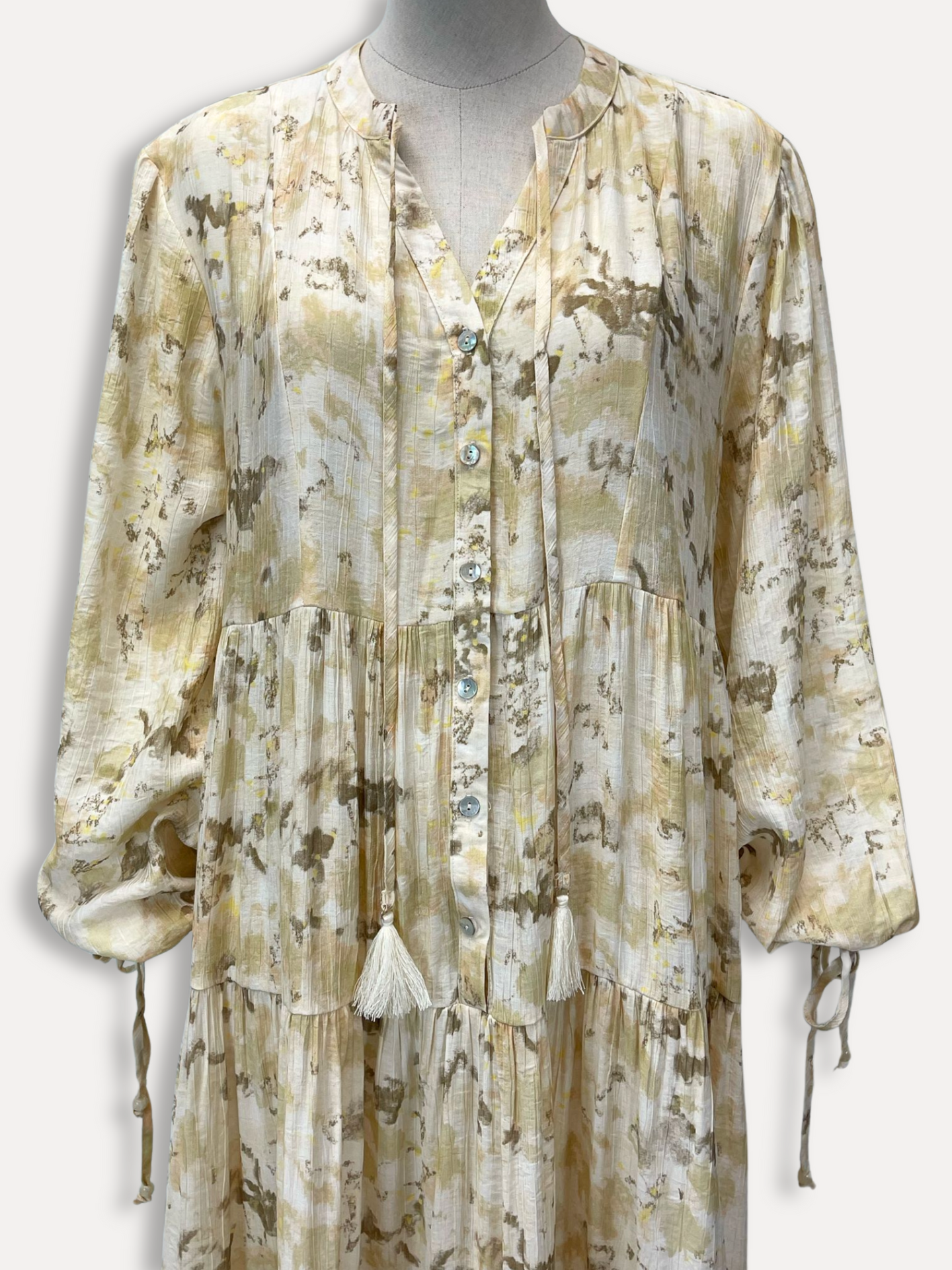 Summer maxidress - Soft Yellow
