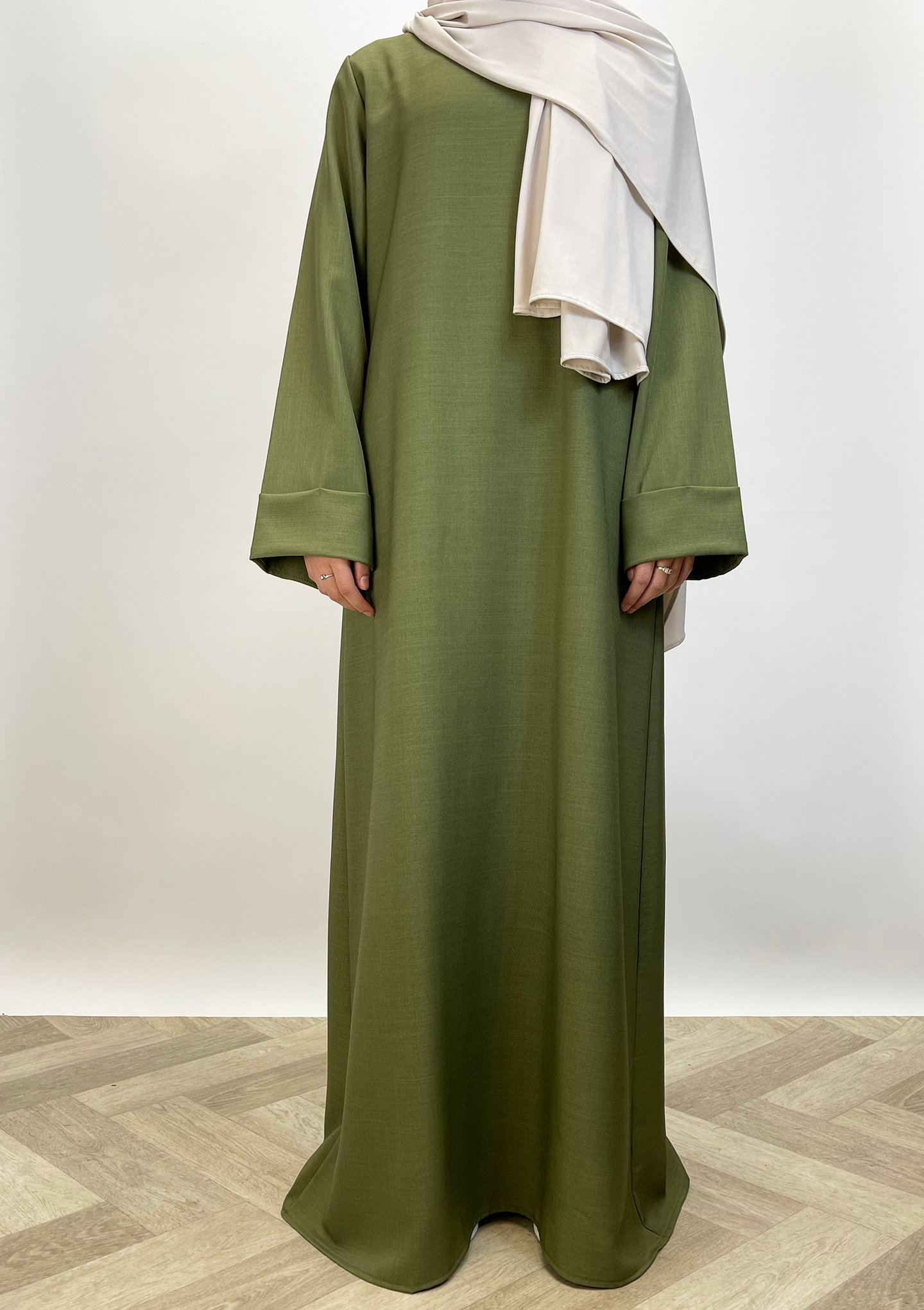 Abaya Lina - Green - Hijab Boutique