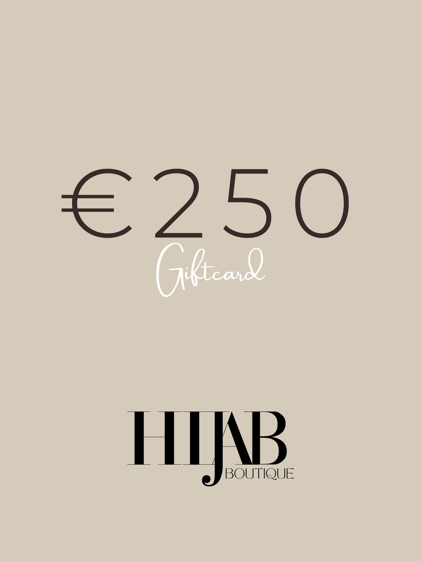 HB Digitale Giftcard - Hijab Boutique