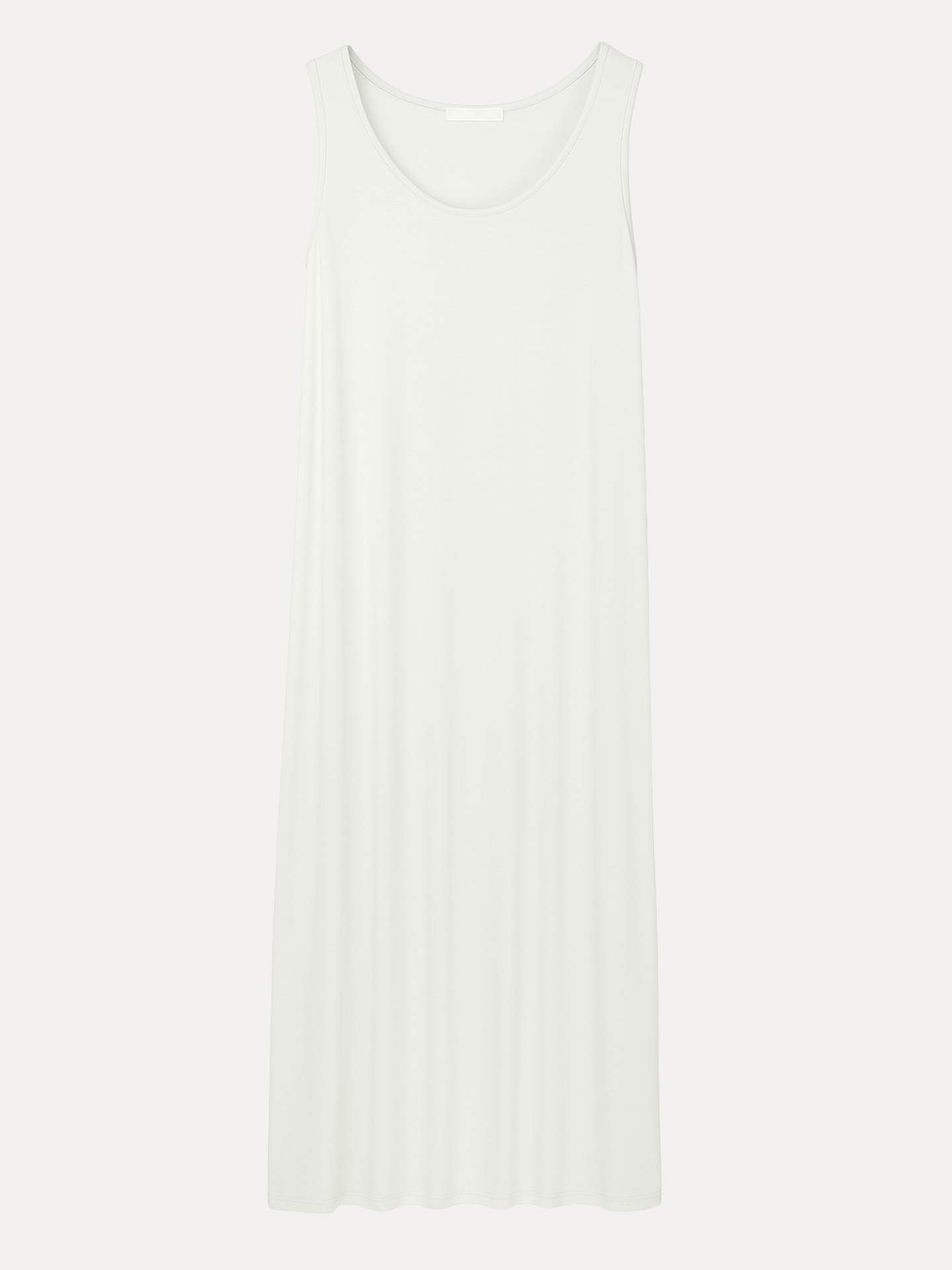 Langes Unterkleid - Weiß