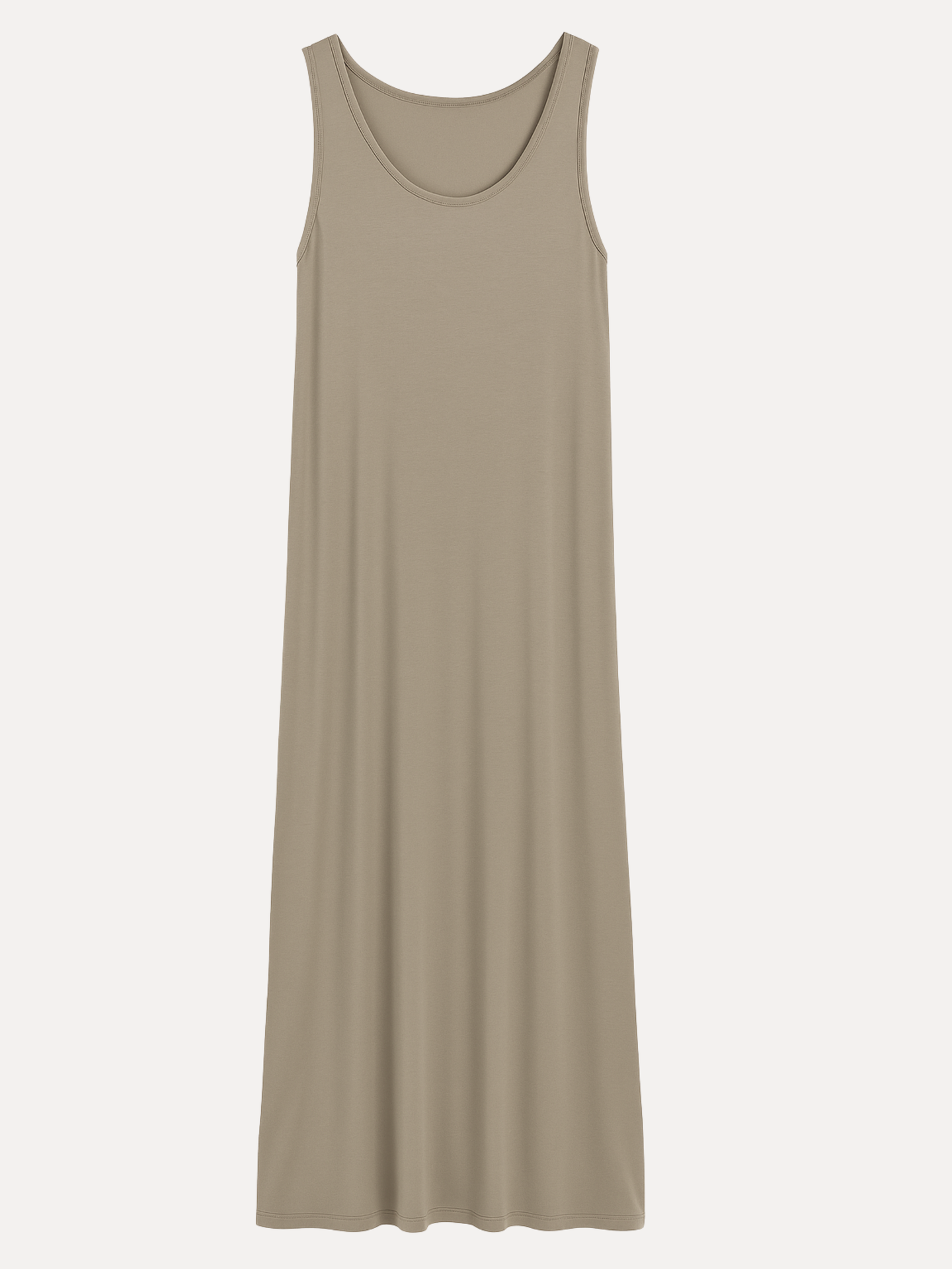 Langes Unterkleid - Beige