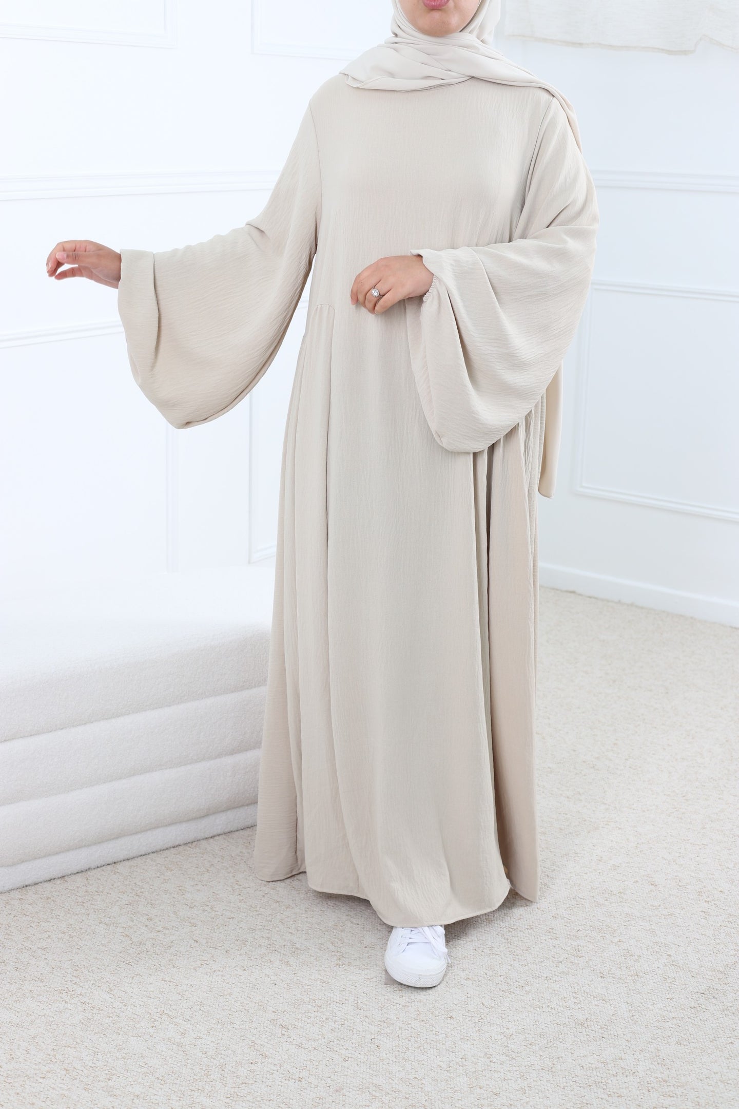 Jazz abaya - Beige - Hijab Boutique