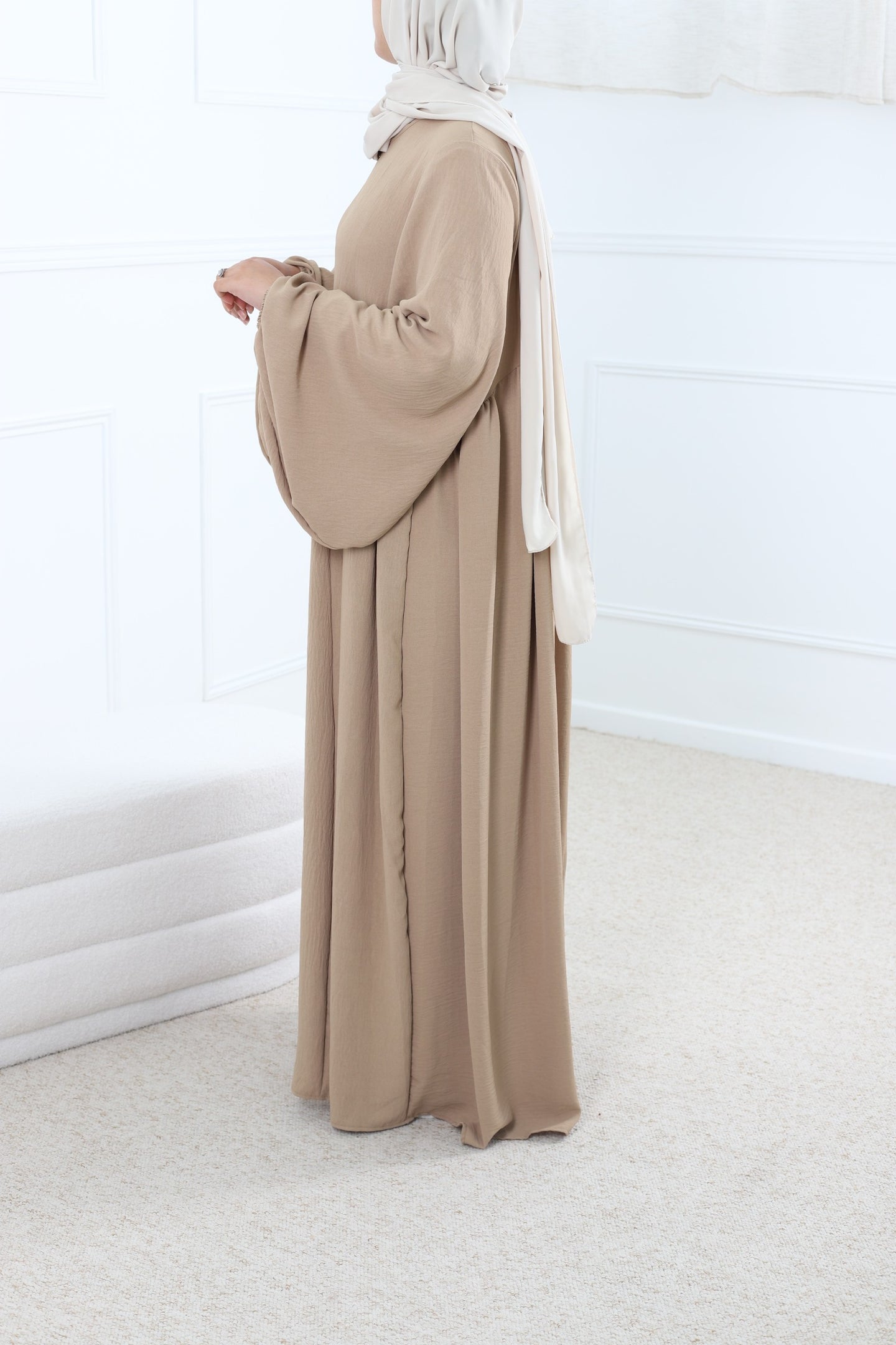 Jazz abaya - Soft camel - Hijab Boutique