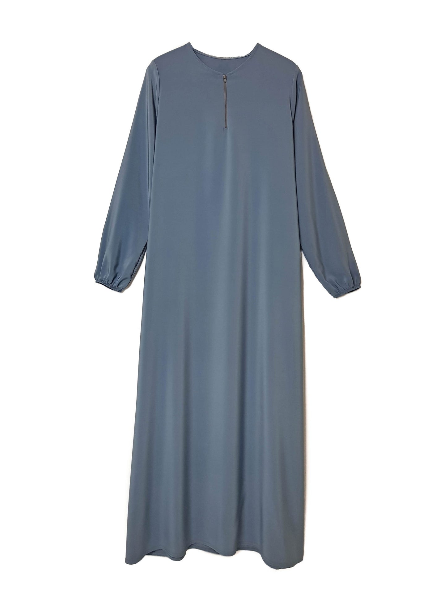 Grundlegende Abaya - Vintage Blue