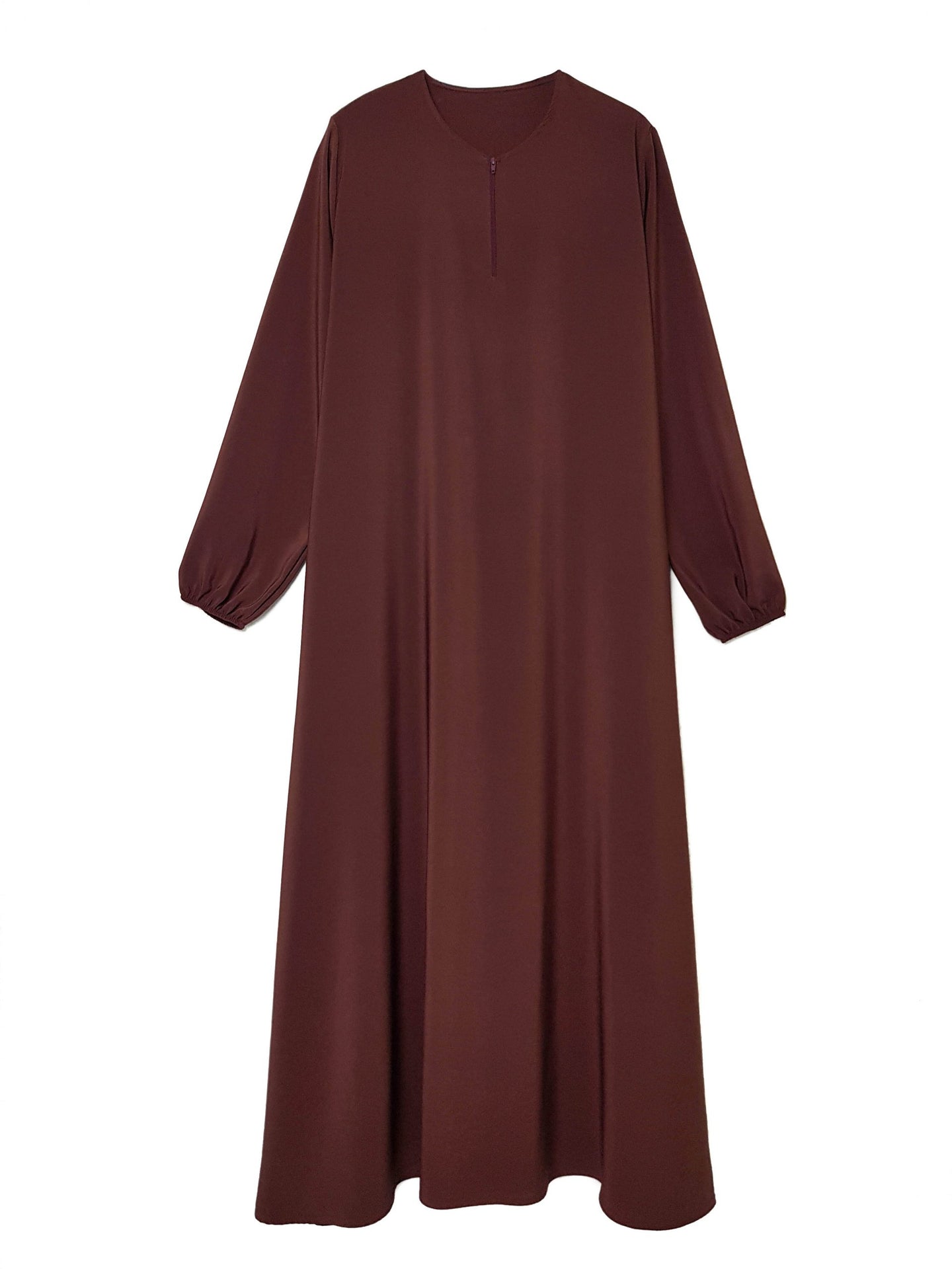 Grundlegende Abaya - Bordeaux