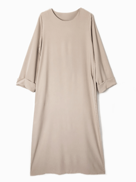 Abaya Wickelhülle - Hellbeige