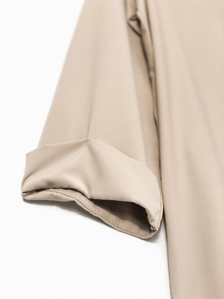 Abaya omslag mouw - Licht beige - Hijab Boutique