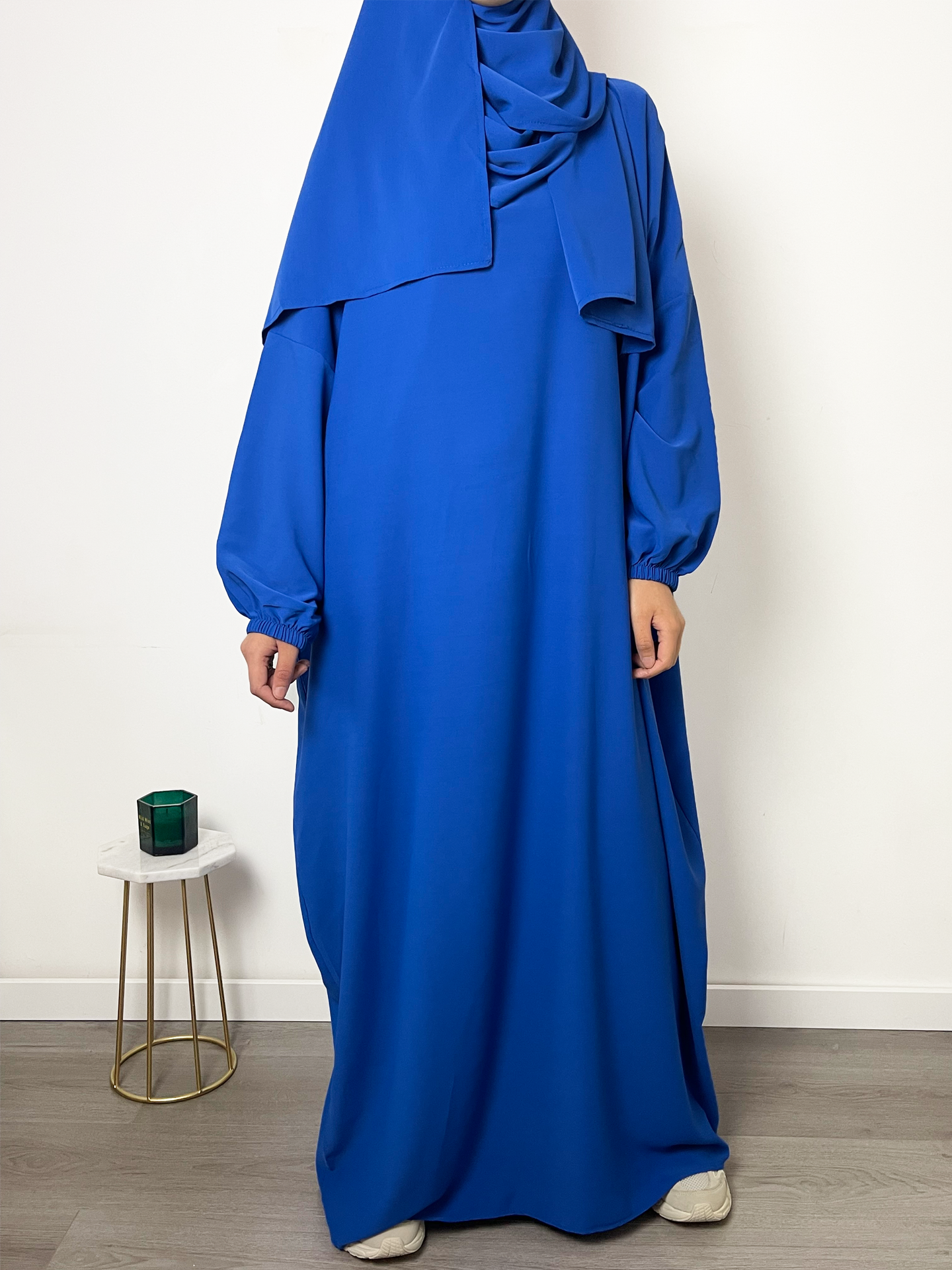 Abaya tweedelig - Royal blue - Hijab Boutique