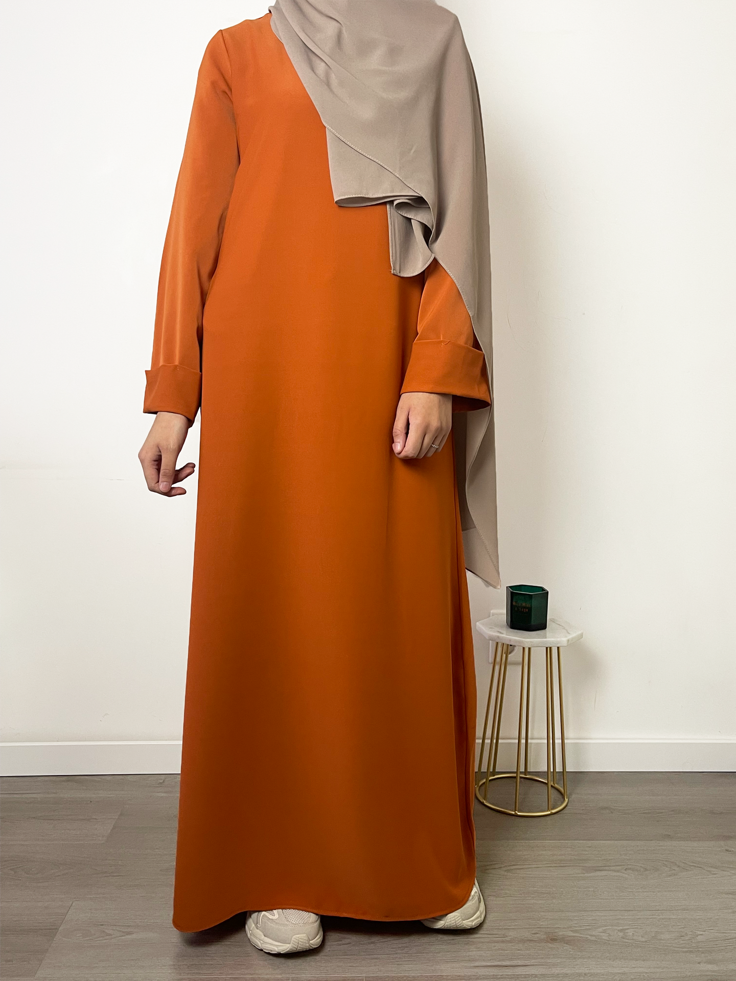 Abaya omslag mouw - Orange - Hijab Boutique