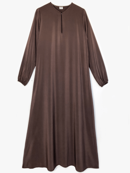 Basic Abaya - Braun