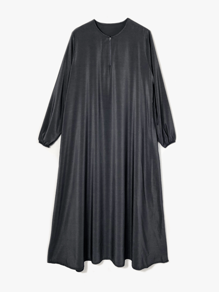 Basic Abaya - Dunkelgrau