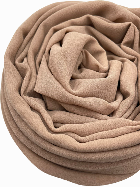 Crepe XL - Soft taupe - Hijab Boutique