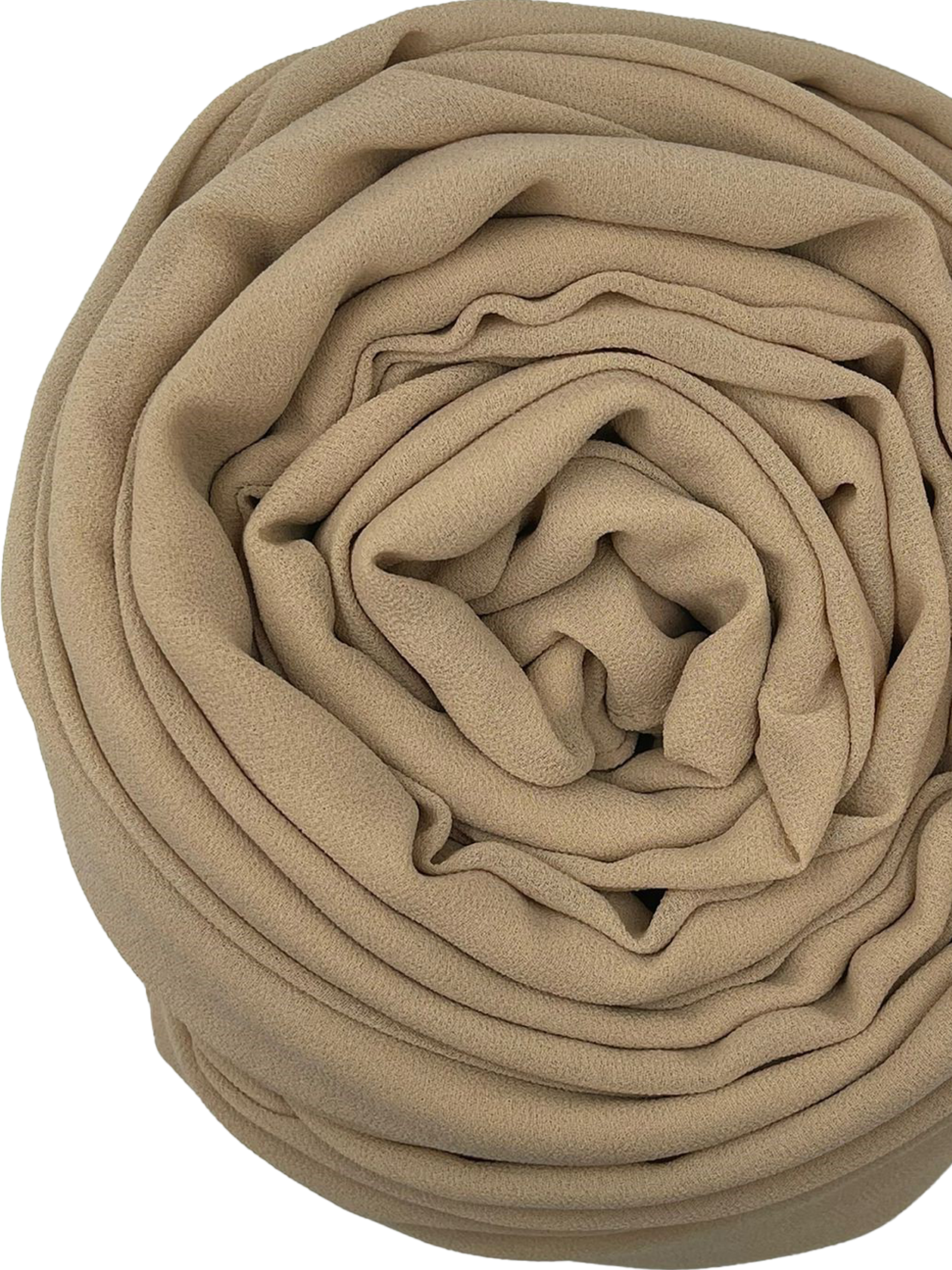 Crepe XXL - Beige - Hijab Boutique