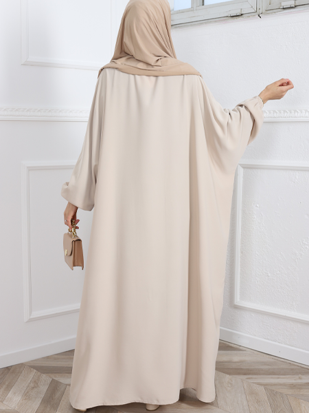 Farasha Abaya - Beige - Hijab Boutique