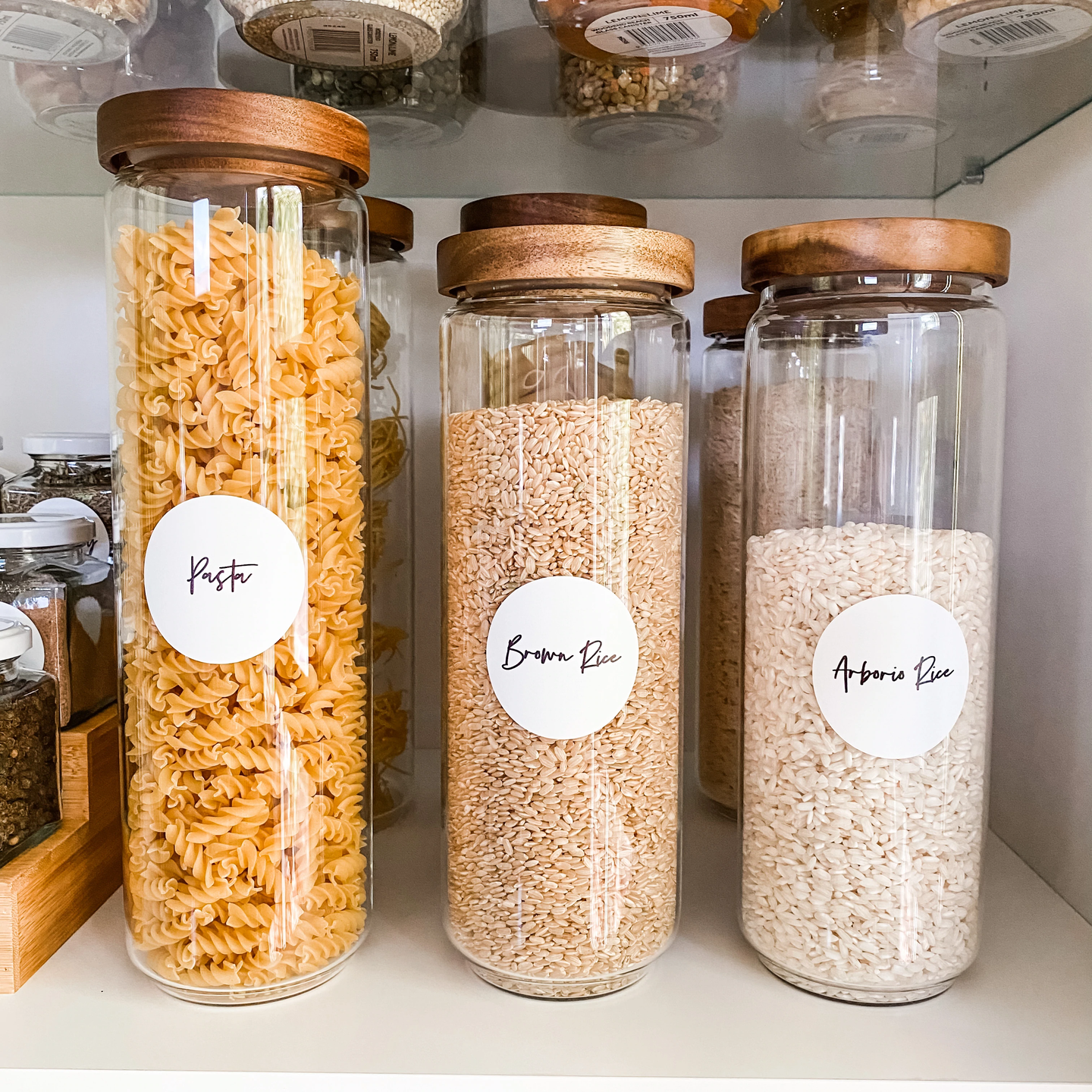 Houten Pantry Potten - Hijab Boutique