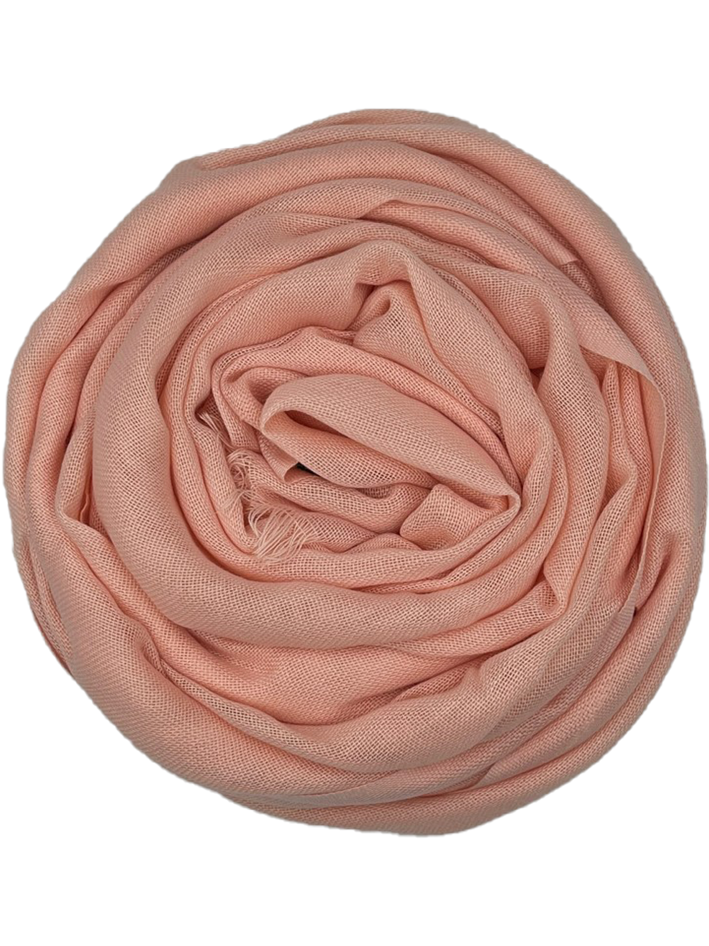 Pashmina korte sliertjes - Light peach - Hijab Boutique