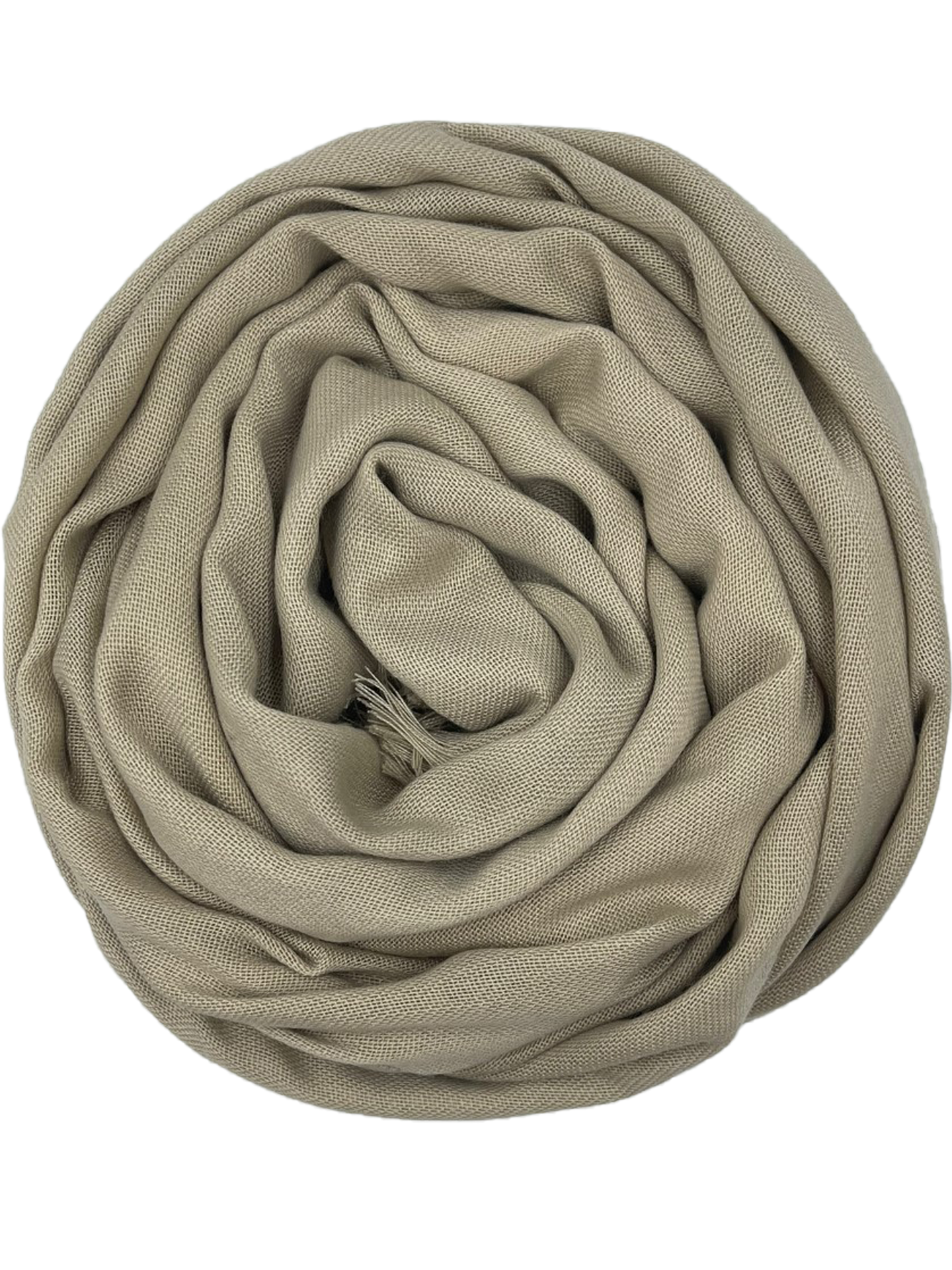 Kurze Pashmina-Strings - Sand