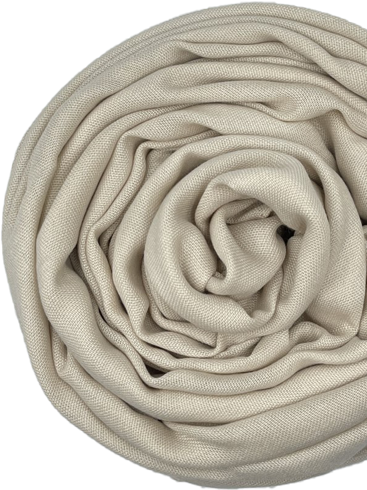 Pashmina-Naht - Creme