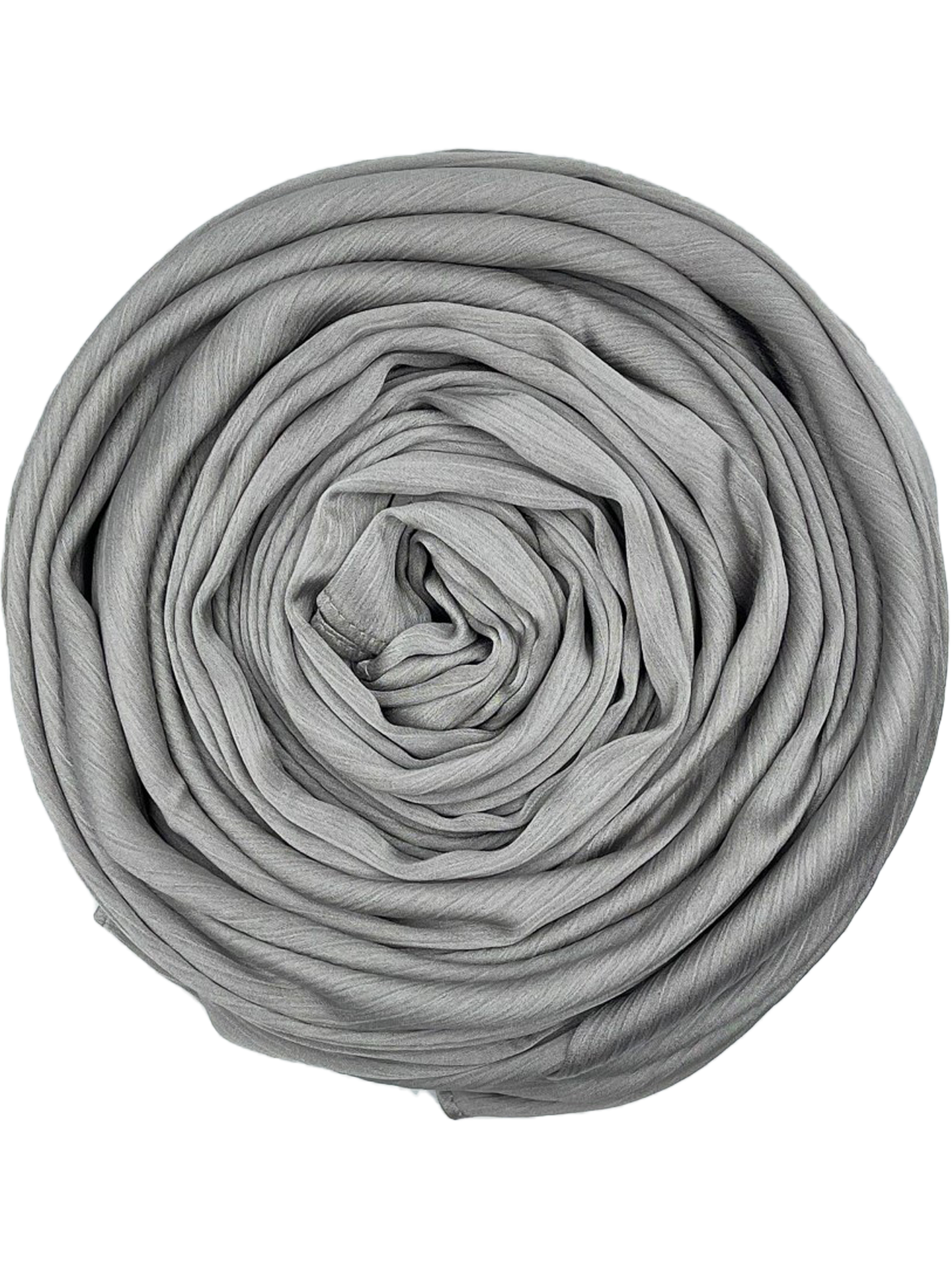 Satin ribble - Silver - Hijab Boutique