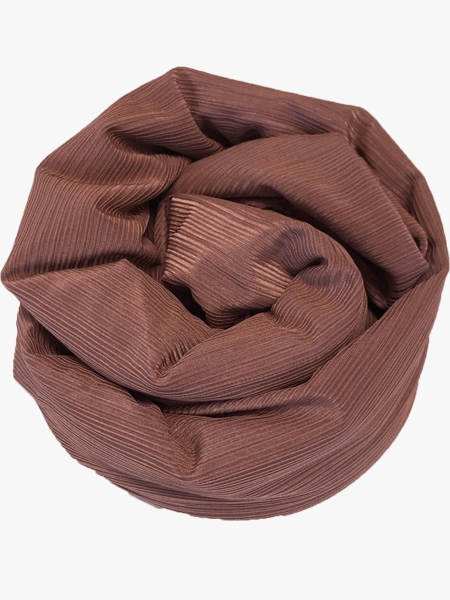 Stretch ribble scarf - Old red  - Hijab Boutique