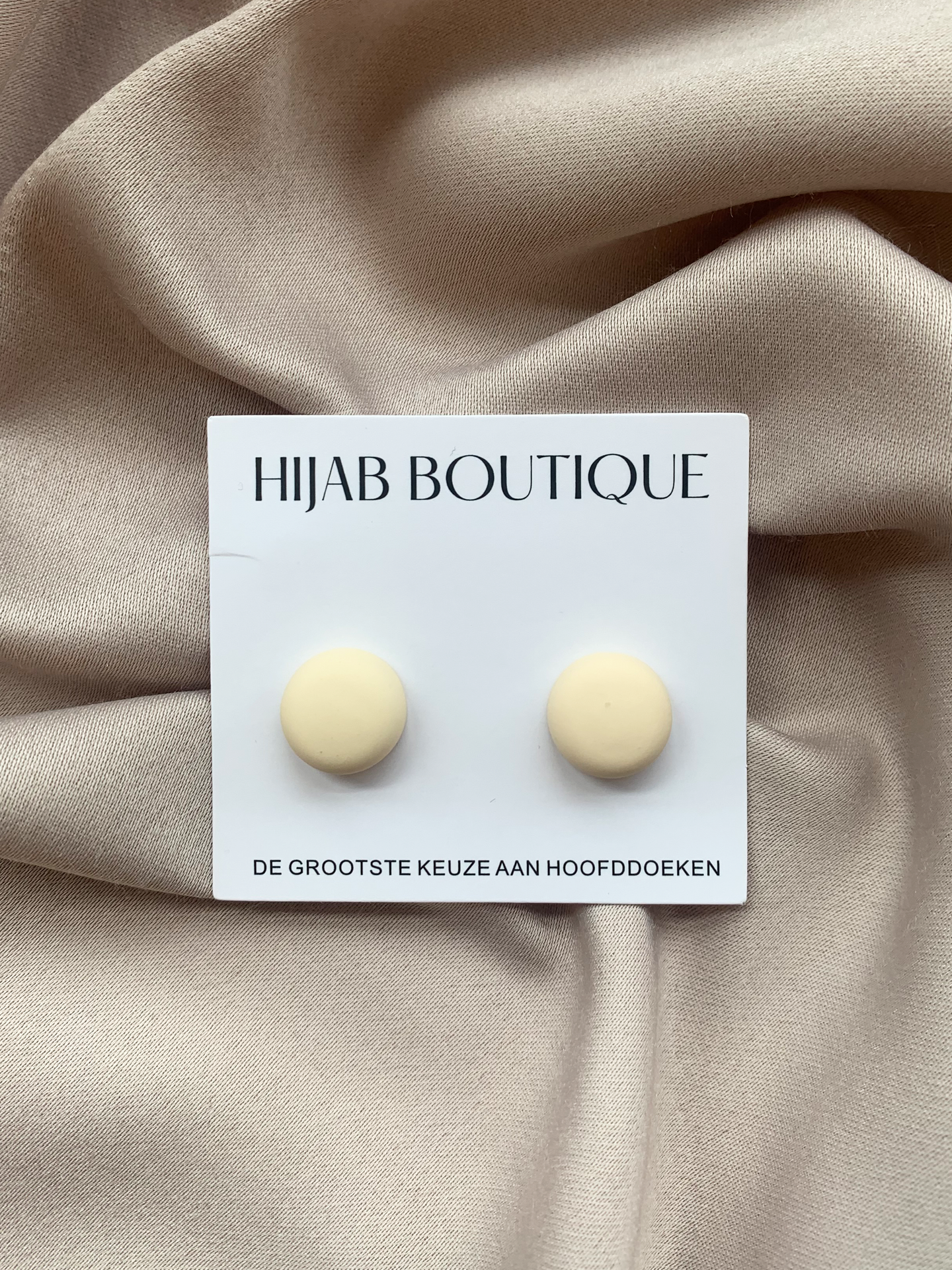 Magnetpin für deinen Hijab - Matt Cream