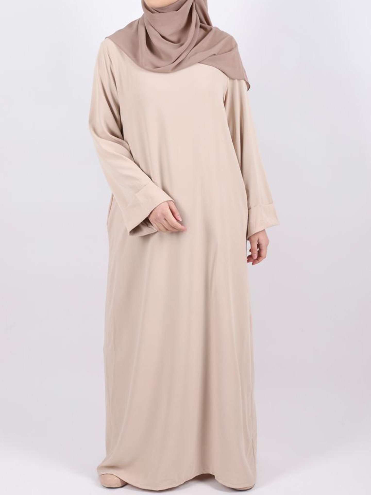 Abaya Wickelhülle - Hellbeige